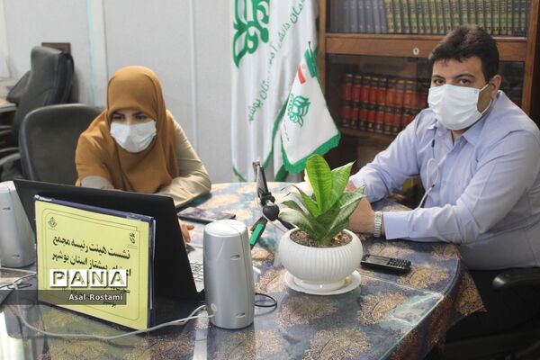نشست هیات رئیسه مجمع اعضای پیشتاز استان بوشهر