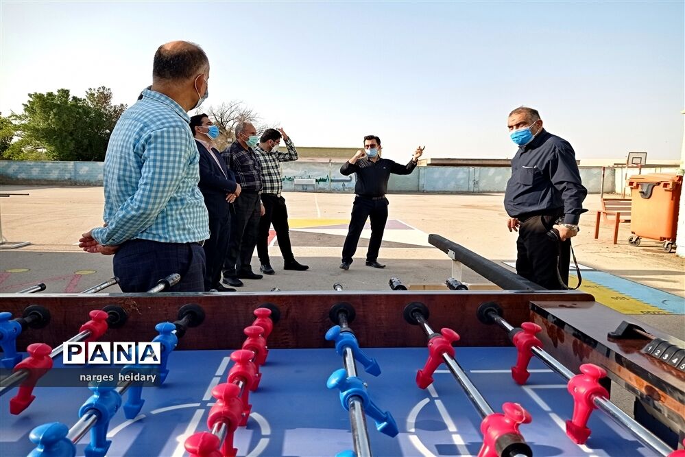 افتتاح اولین مدرسه پویا در شهرستان امیدیه