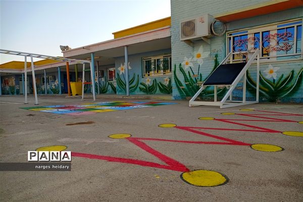 افتتاح اولین مدرسه پویا در شهرستان امیدیه