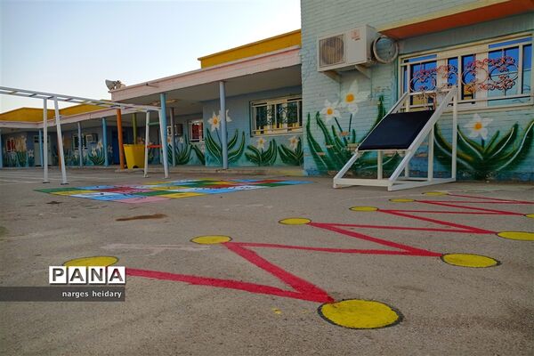 افتتاح اولین مدرسه پویا در شهرستان امیدیه