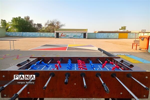 افتتاح اولین مدرسه پویا در شهرستان امیدیه