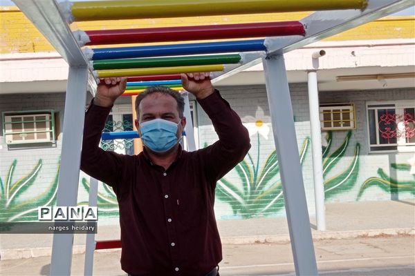 افتتاح اولین مدرسه پویا در شهرستان امیدیه