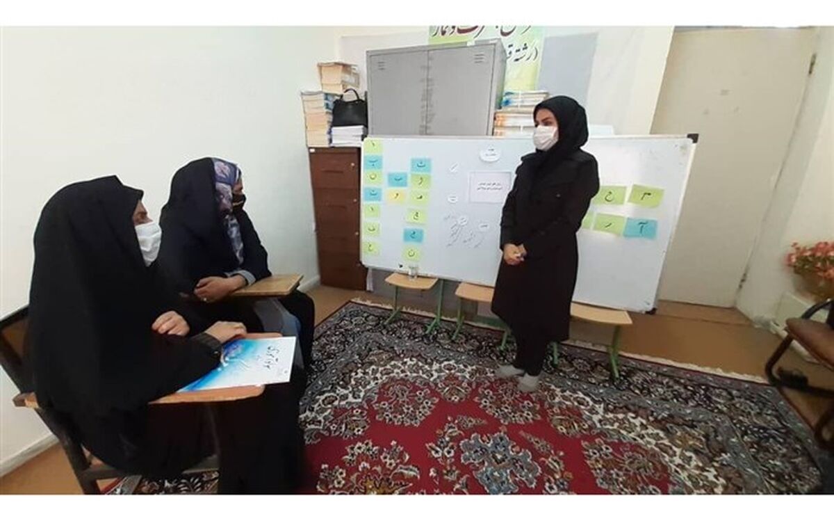 بهره مندی ۸۸ نفر از نعمت سواد در شهرستان فیروزه