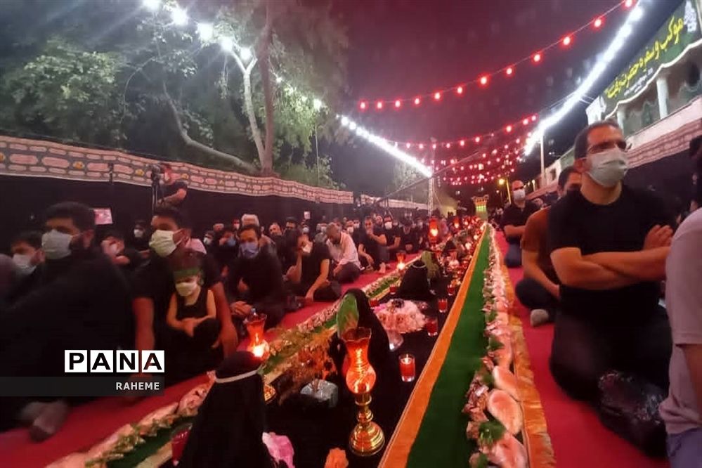 بزرگترین سفره حضرت رقیه(س) در منطقه ۱۵