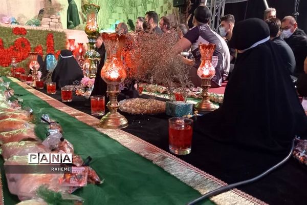 بزرگترین سفره حضرت رقیه(س) در منطقه ۱۵