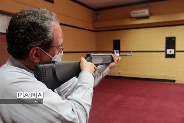 مسابقه تیراندازی با تفنگ بادی و تپانچه یادواره شهید مدافع حرم حامد جوانی