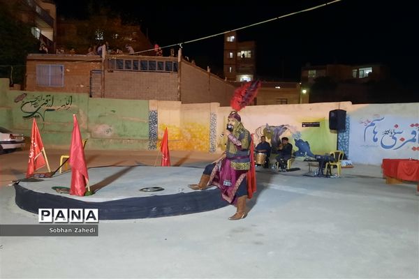 برگزاری مراسم شبیه‌خوانی در رودهن