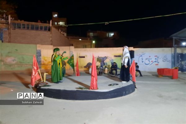 برگزاری مراسم شبیه‌خوانی در رودهن