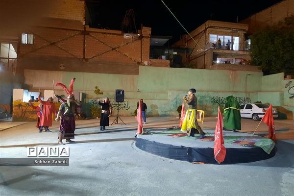 برگزاری مراسم شبیه‌خوانی در رودهن