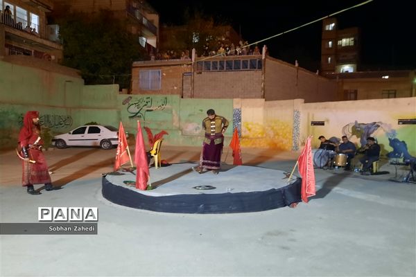 برگزاری مراسم شبیه‌خوانی در رودهن