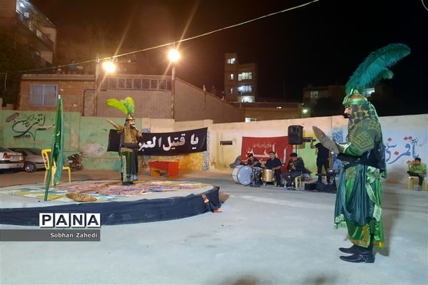 برگزاری مراسم شبیه‌خوانی در رودهن