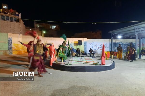 برگزاری مراسم شبیه‌خوانی در رودهن