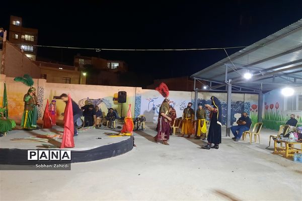 برگزاری مراسم شبیه‌خوانی در رودهن