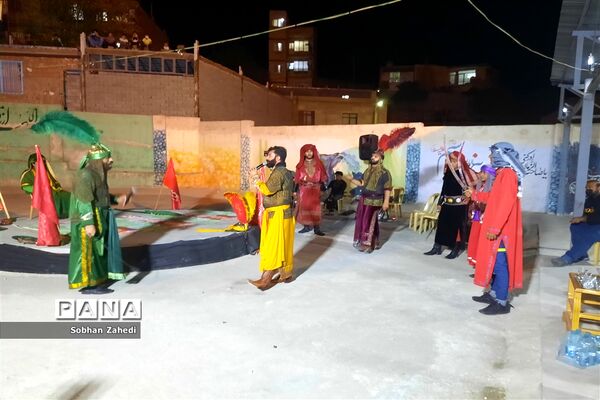 برگزاری مراسم شبیه‌خوانی در رودهن