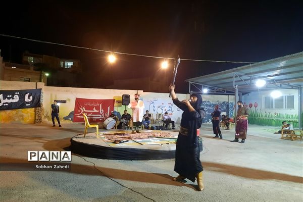 برگزاری مراسم شبیه‌خوانی در رودهن