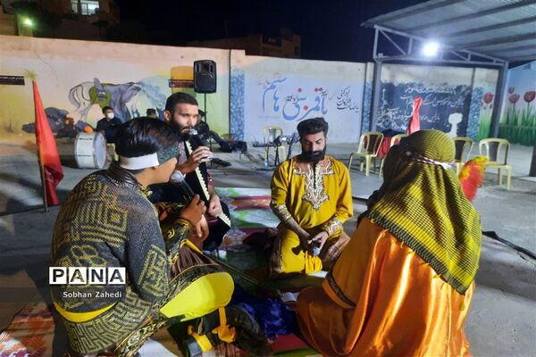 برگزاری مراسم شبیه‌خوانی در رودهن