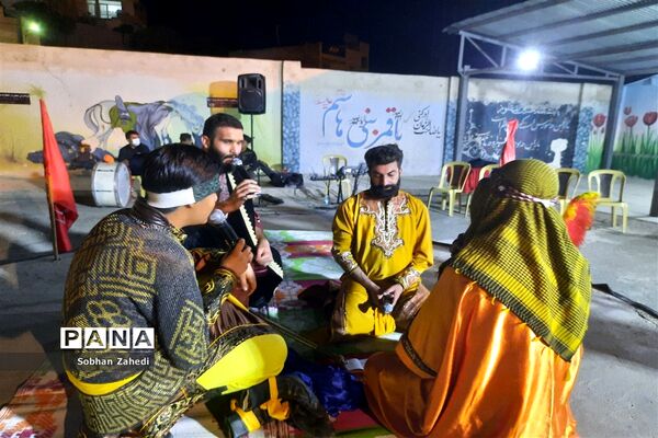 برگزاری مراسم شبیه‌خوانی در رودهن