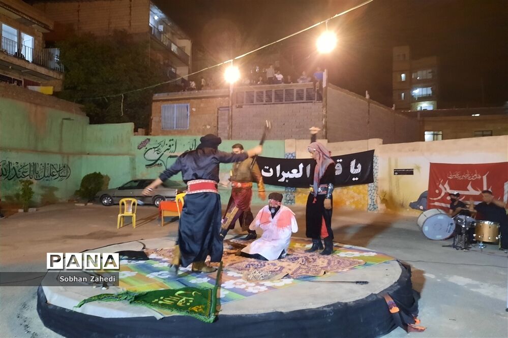 برگزاری مراسم شبیه‌خوانی در رودهن