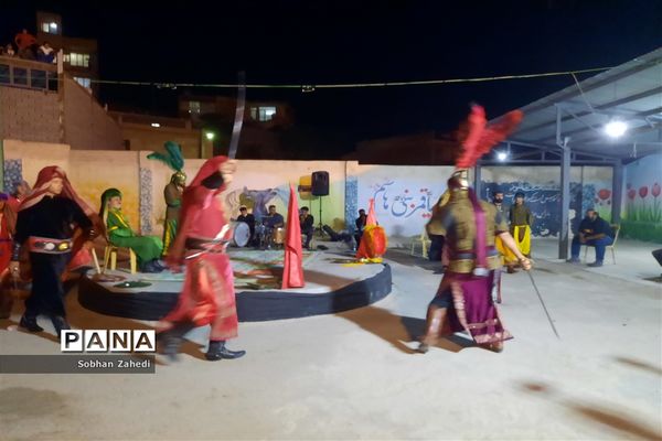 برگزاری مراسم شبیه‌خوانی در رودهن