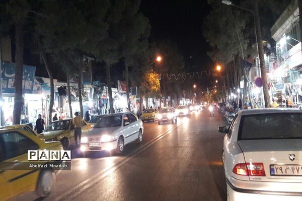 تردد در خیابان‌های کرونایی  کاشمر