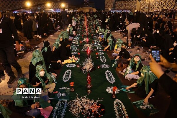 مراسم شب شهادت حضرت رقیه(س) در میدان امام حسین (ع)