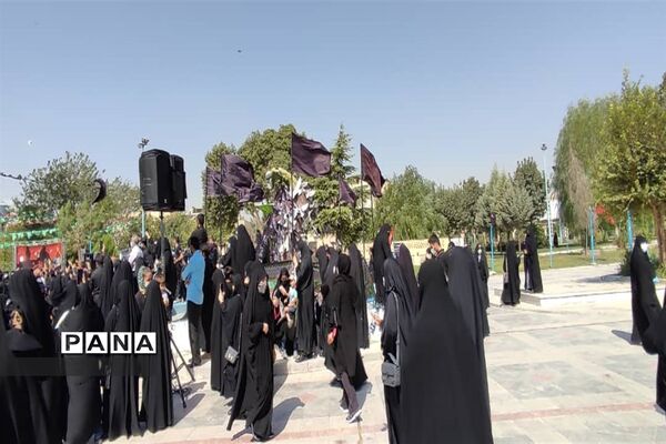تشییع پیکر مطهر شهید محمد اینانلو در البرز
