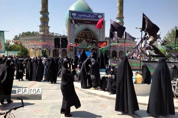 تشییع پیکر مطهر شهید محمد اینانلو در البرز