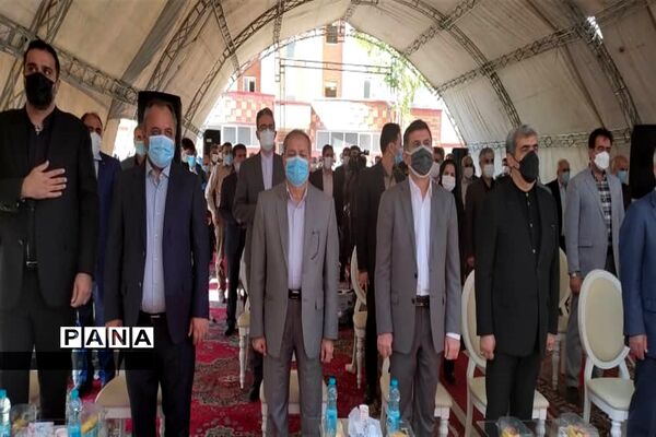 آیین افتتاح متمرکز مجتمع های آموزشی قلم و رازی در البرز