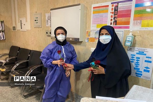 تقدیر از مدافعان سلامت مرکز آموزشی درمانی شهدای خلیج فارس