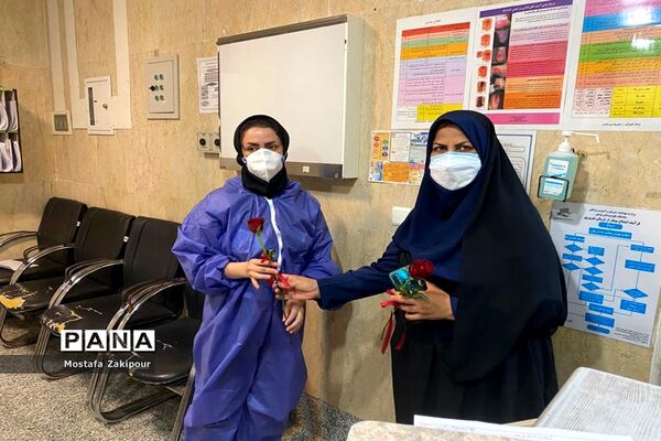 تقدیر از مدافعان سلامت مرکز آموزشی درمانی شهدای خلیج فارس