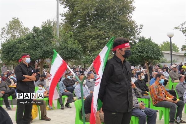 یادواره شهدای سرخ رود مازندران