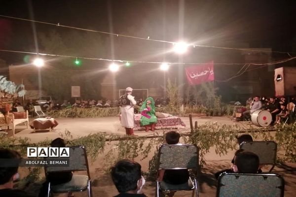 تعزیه خوانی در هنرستان ثامن الائمه(ع) قم