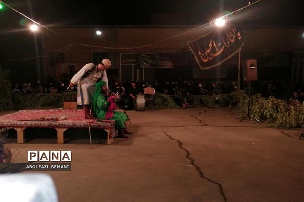 تعزیه خوانی در هنرستان ثامن الائمه(ع) قم