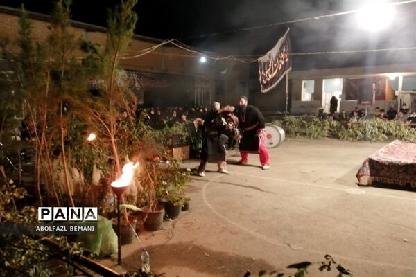 تعزیه خوانی در هنرستان ثامن الائمه(ع) قم