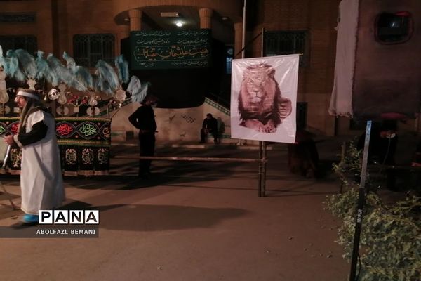 تعزیه خوانی در هنرستان ثامن الائمه(ع) قم