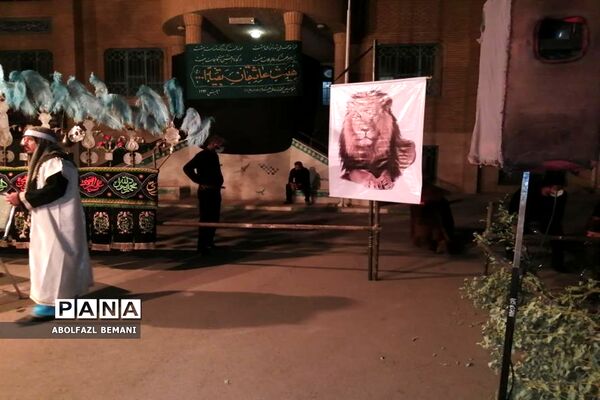 تعزیه خوانی در هنرستان ثامن الائمه(ع) قم