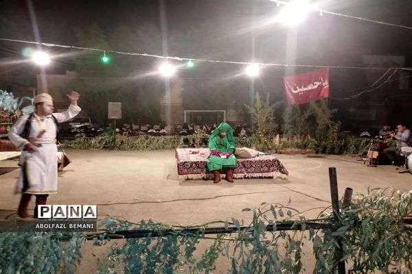 تعزیه خوانی در هنرستان ثامن الائمه(ع) قم