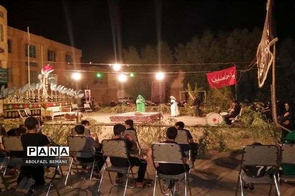 تعزیه خوانی در هنرستان ثامن الائمه(ع) قم