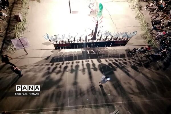 تعزیه خوانی در هنرستان ثامن الائمه(ع) قم