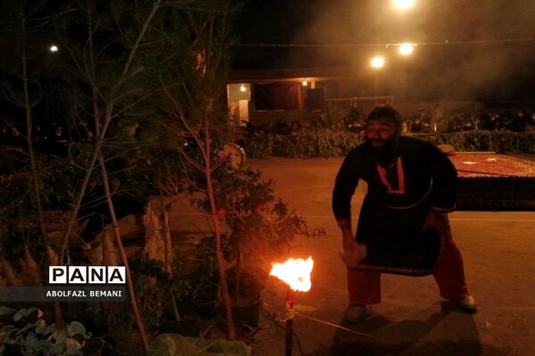تعزیه خوانی در هنرستان ثامن الائمه(ع) قم