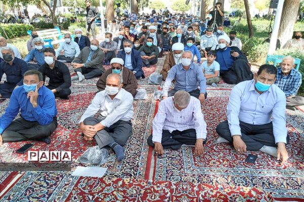 اقامه اولین نماز جمعه توسط امام جمعه جدید شهرستان کاشمر