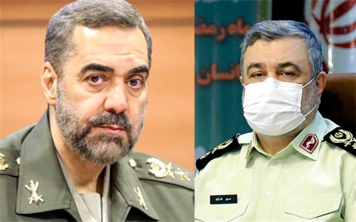 جزئیات دیدار رئیس پلیس کشور با وزیر دفاع