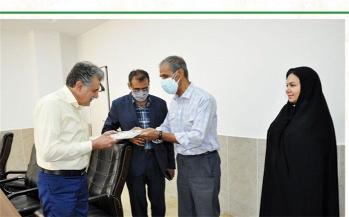 تجلیل از مسئول امور ایثارگران کانون البرز