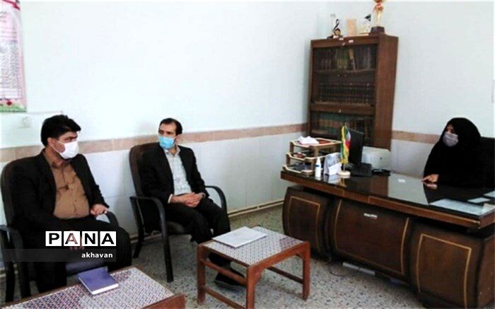 آمادگی مدرسه‌های بهاباد برای بازگشایی بررسی شد