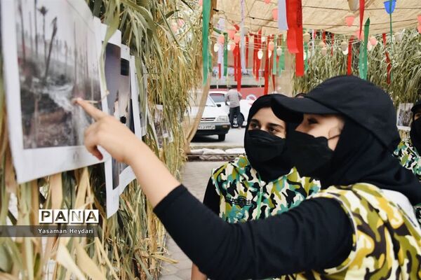مراسم عطر افشانی و غبارروبی شهدای خوشنام