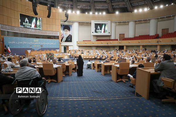 آیین تجلیل و تکریم  سراسری یک میلیون پیشکسوت دفاع مقدس و مقاومت