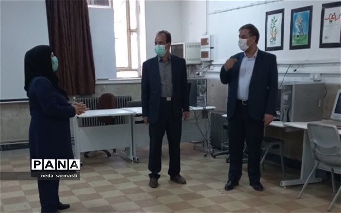 بازدید از روند آمادگی هنرستان‌ها در پروژه مهر 1400