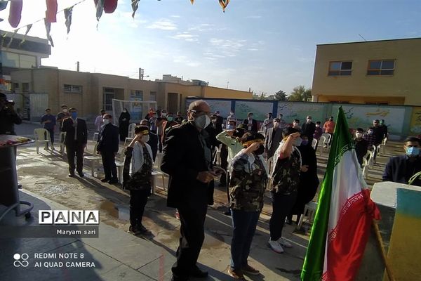 نواخته شدن زنگ ایثار و مقاومت در شاهین شهر