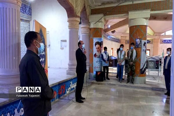 تجدید میثاق و عطر افشانی قبور مطهر شهدا در بوشهر