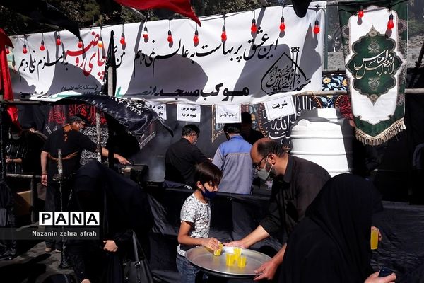 مراسم پیاده‌روی جاماندگان اربعین حسینی در رودهن